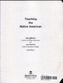 Teaching the Native American Book