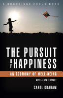 The Pursuit of Happiness Book Carol L. Graham