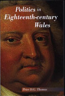 Politics in Eighteenth-century Wales