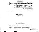 Jazz Styles Analysis