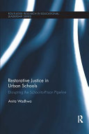 Restorative Justice in Urban Schools