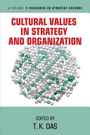 Cultural Values in Strategy and Organization Pdf