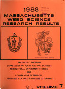 Massachusetts Weed Science Research Results