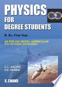 Physics for Degree Students B.Sc.First Year