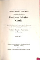 Holstein Friesian Herd book