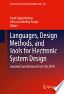 Languages Design Methods And Tools For Electronic System Design