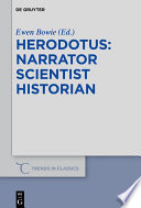Herodotus   narrator  scientist  historian