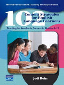 102 Content Strategies for English Language Learners Book