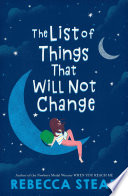 The List of Things that Will Not Change Book