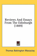 Reviews and Essays from the Edinburgh (1889)