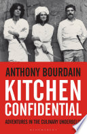 Kitchen Confidential by Anthony Bourdain Book Cover