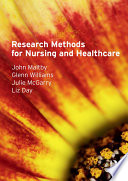Research Methods For Nursing And Healthcare