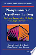 Nonparametric Hypothesis Testing