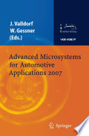 Advanced Microsystems for Automotive Applications 2007 Book