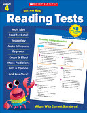 Scholastic Success with Reading Tests Grade 4 Book PDF