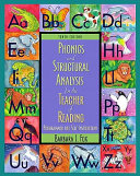 Phonics and Structural Analysis for the Teacher of Reading Book