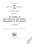 Memoir - New Zealand Geological Survey