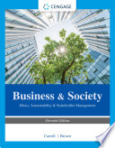 Business   Society  Ethics  Sustainability   Stakeholder Management