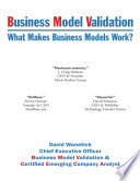 Business Model Validation  What Makes Business Models Work 