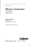 Western Civilization  To 1789