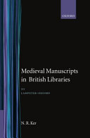 Medieval Manuscripts in British Libraries