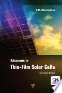 Advances in Thin Film Solar Cells Book