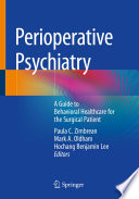 Perioperative Psychiatry Book