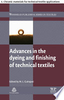 Advances in the dyeing and finishing of technical textiles Book