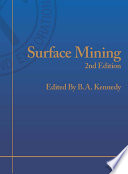 Surface Mining  Second Edition