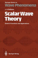 Scalar Wave Theory