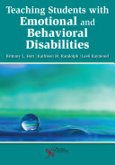 Teaching Students with Emotional and Behavioral Disabilities