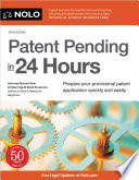 Patent Pending in 24 Hours Book