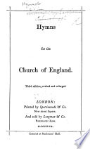 Hymns For The Church Of England Third Edition Revised And Enlarged Compiled By T Darling 