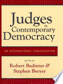 Judges in Contemporary Democracy