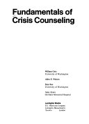 Fundamentals of Crisis Counseling Book