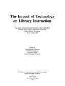 The Impact of Technology on Library Instruction