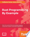 Book Rust Programming By Example Cover