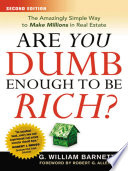 Are You Dumb Enough to Be Rich  Book