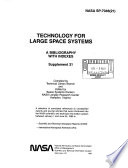 Technology for Large Space Systems