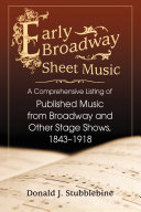 Early Broadway Sheet Music Pdf/ePub eBook