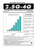 2.5-4G Monthly Newsletter September 2010