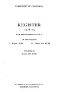 Register - University of California