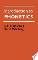 Introduction to Phonetics Book