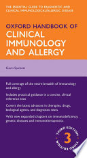 Oxford Handbook of Clinical Immunology and Allergy Book