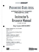 Paramedic Care Vol 1 Irm Vol 1 Sup