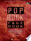 The Ultimate Pop Rock Fake Book  Songbook  Book