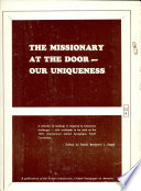 The Missionary at the Door    Our Uniqueness