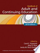Handbook of Adult and Continuing Education Book
