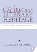 Gay and Lesbian Literary Heritage PDF Book By Claude J. Summers
