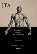 Journal of Theatre Anthropology  2021 